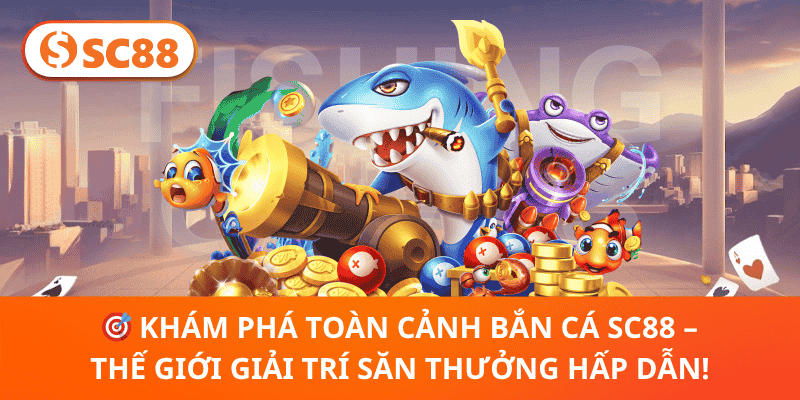 🎯 Khám Phá Toàn Cảnh Bắn Cá SC88 – Thế Giới Giải Trí Săn Thưởng Hấp Dẫn!