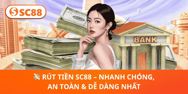 Rút Tiền SC88 – Nhanh Chóng, An Toàn & Trải Nghiệm Mượt Nhất